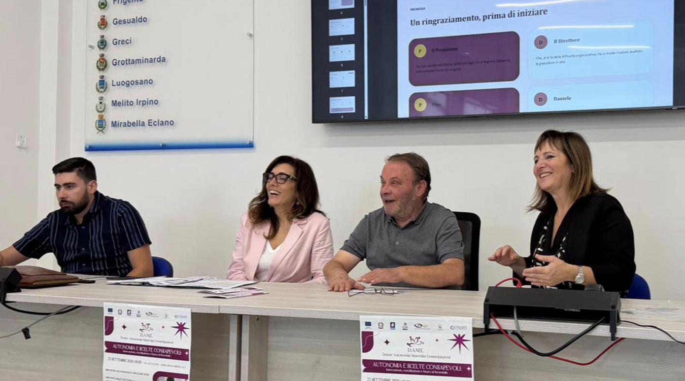 Il lavoro e il futuro al femminile: con il progetto D.A.M.E. le aree interne sfidano il divario di genere